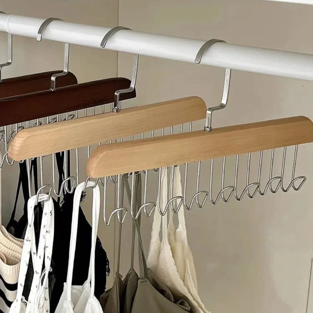 Closet Organizer Wood Hanger - Picture 1 of 4